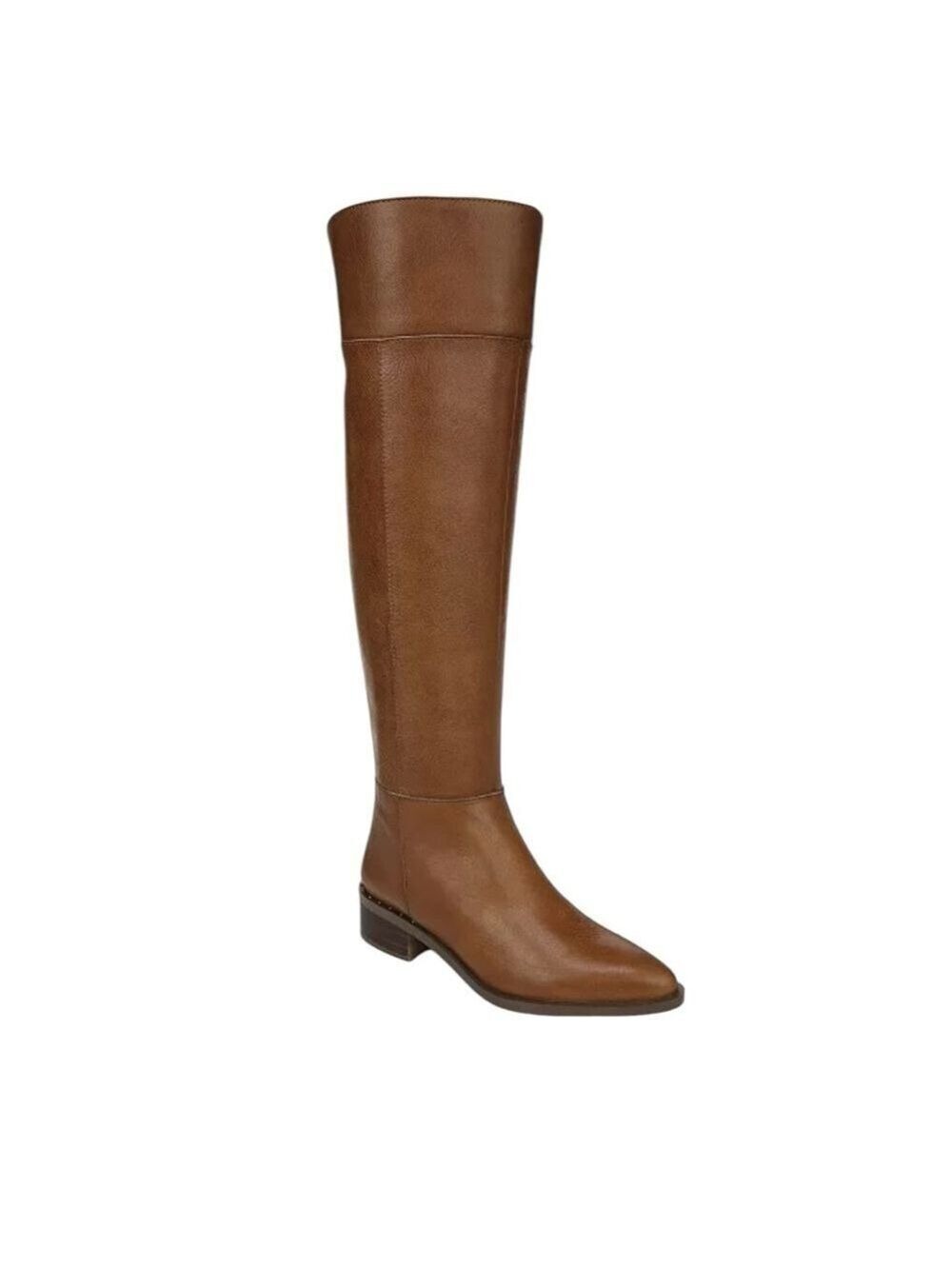 Franco Sarto Women's L-Daya Wide Calf Brown Leather Over the knee Boots Sz 8